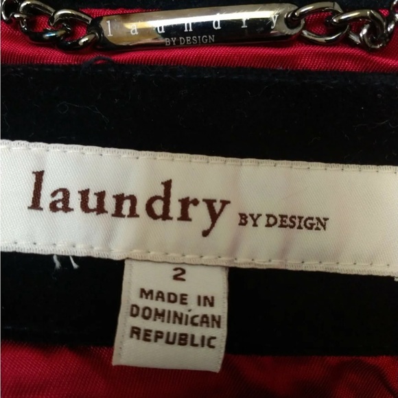 LAUNDRY by Design Red Holiday Christmas Wool Coat NWT $500 - Picture 7 of 7